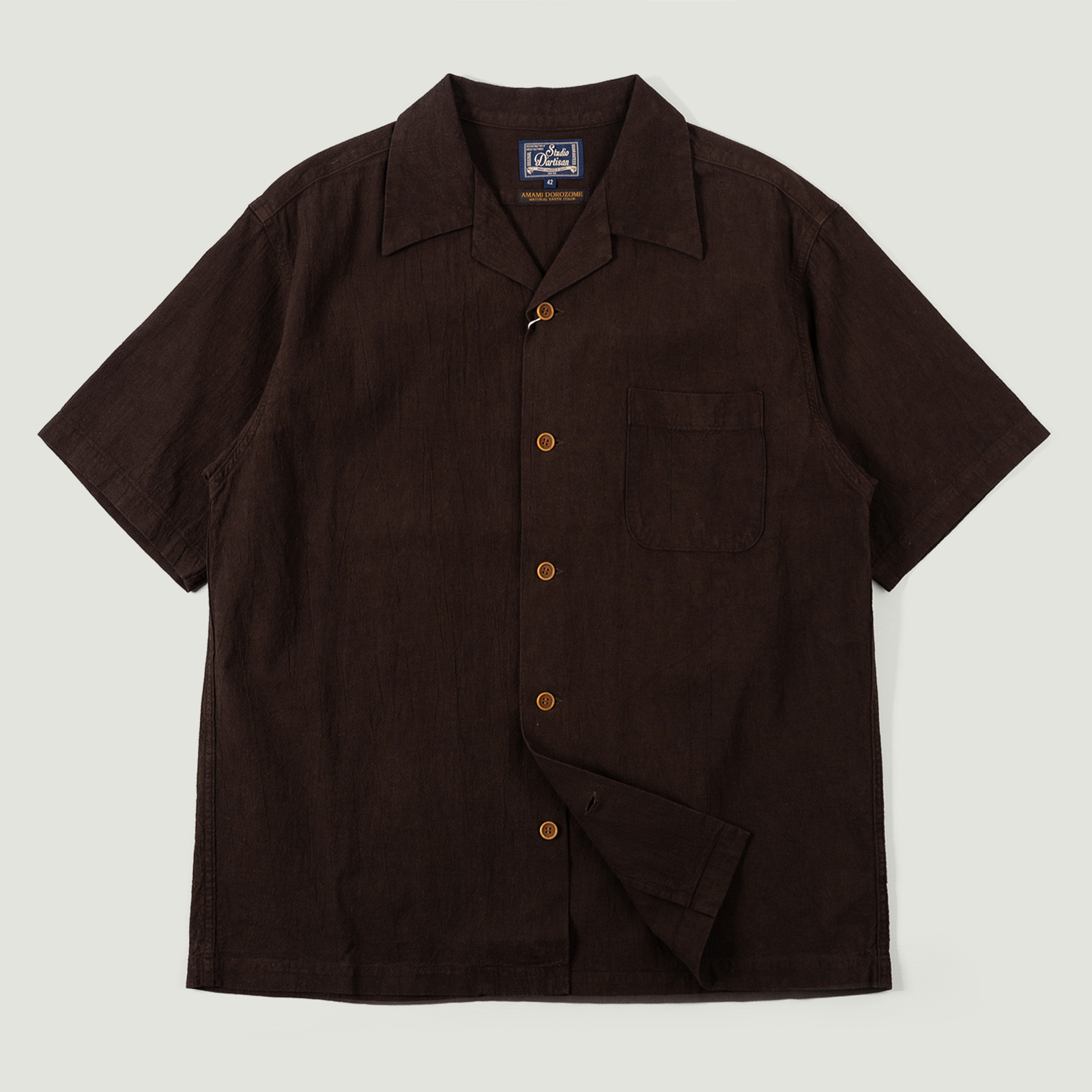 AMAMI-MUD DYED SHIRT